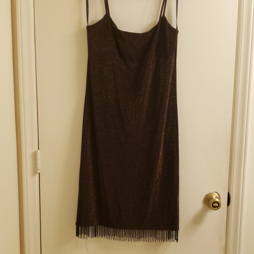 Junior's Sparkle Dress with Beads